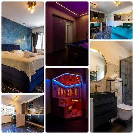 Luxury Hedone Near The Bridge With Private Zone Apartament Zadar